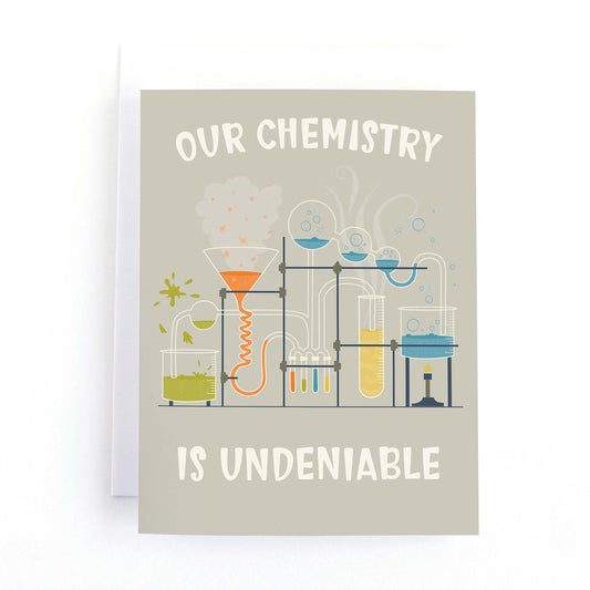 Chemistry Valentine's Day Card