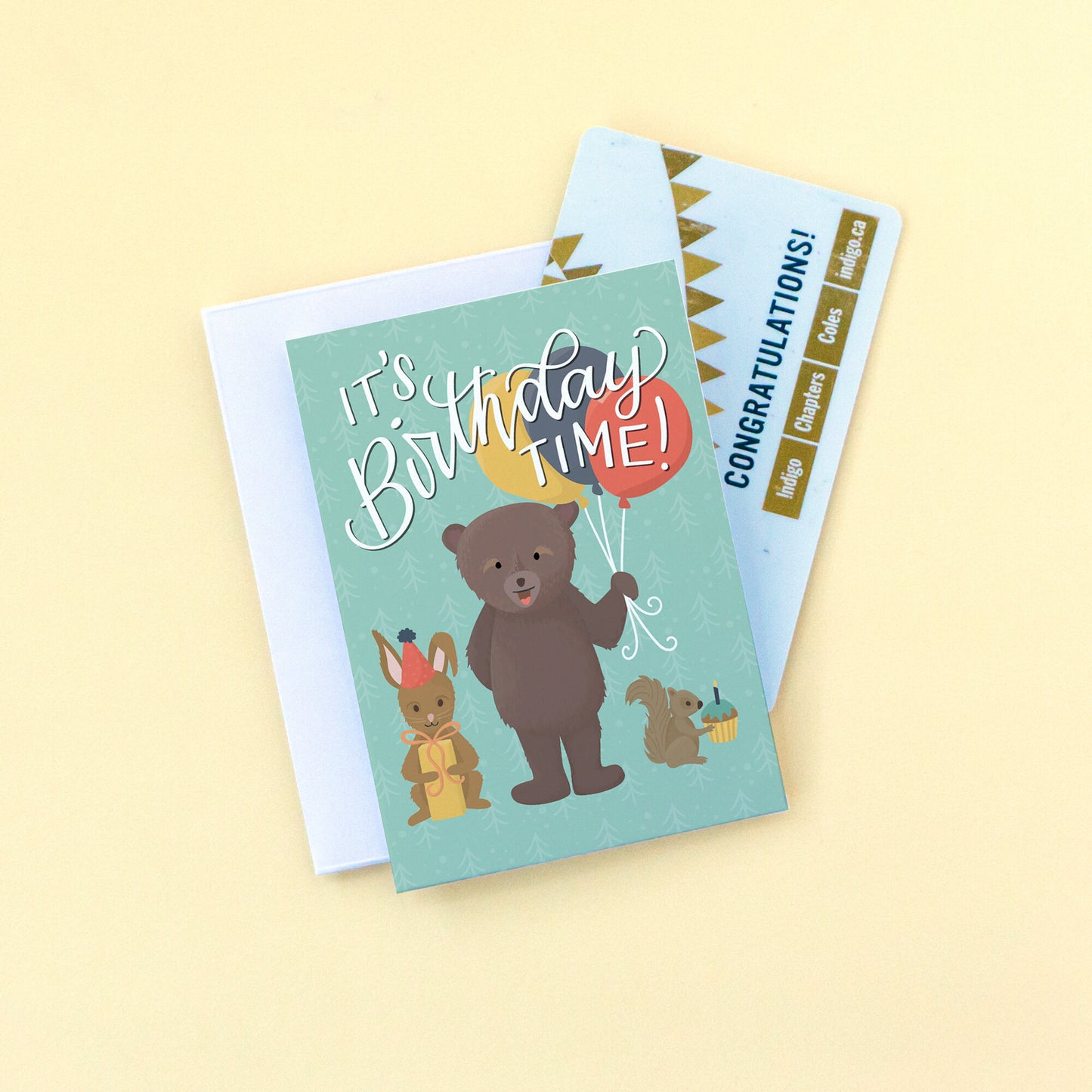 It's Birthday Time! Mini Greeting Card