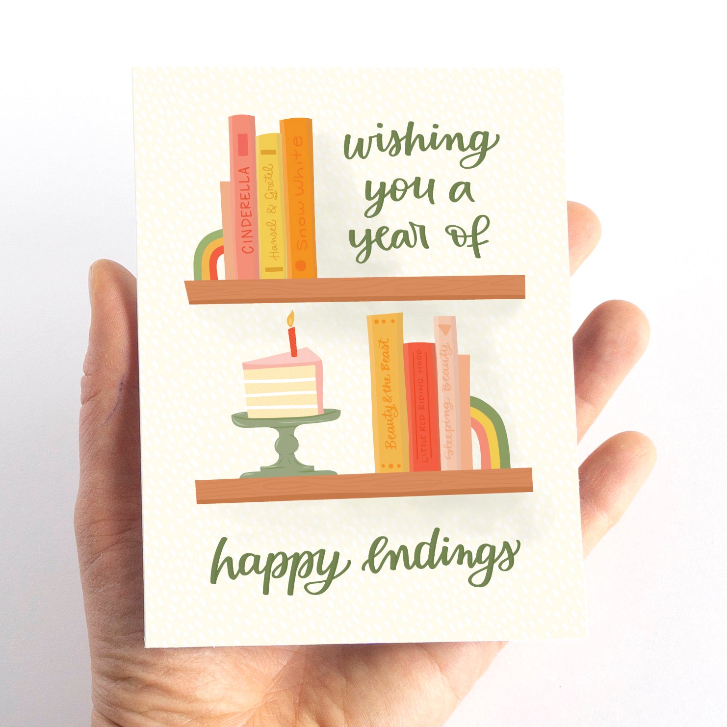 Book Lover Birthday Card – Pedaller Designs